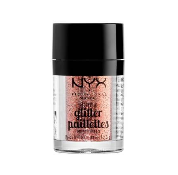 NYX Professional Makeup Metalické trblietky na tvár a telo Glitter Goals