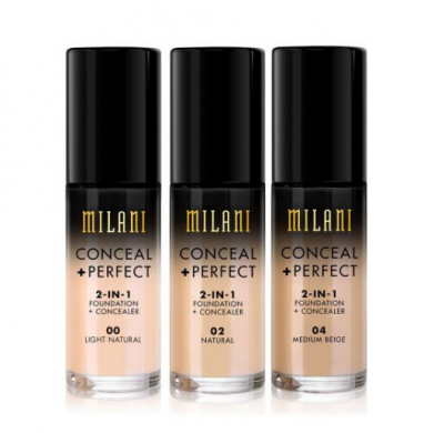 Milani Krycí make-up Conceal + Perfect 2-in-1 Foundation + Concealer