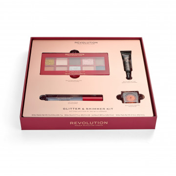 Makeup Revolution Darčeková sada Glitter & Shimmer kit