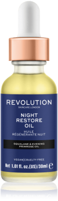 Revolution Skincare Night Restore Oil Hydratačný olej na pleť