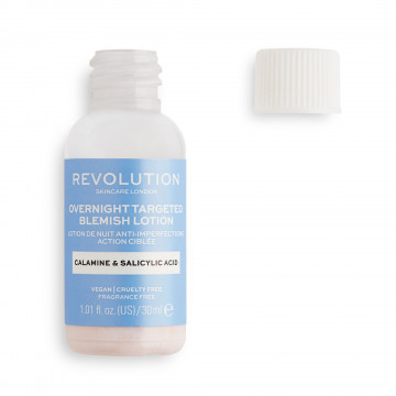 Revolution Skincare Overnight Targeted Blemish Lotion Lokálne sérum na vyrážky