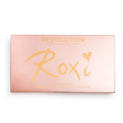 Makeup Revolution Paleta na tvár Roxxsaurus Roxi Highlight & Contour Palette