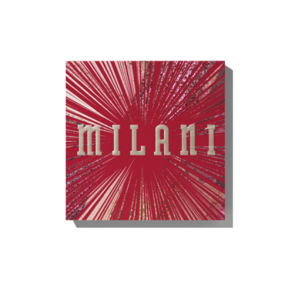 Milani Cosmetics Zvýhodnený set paleta očných tieňov Gilded Rouge Eyeshadow Palette +  Riasenka Most Wanted Lashes LAVISH LIFT & CURL
