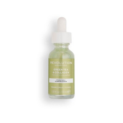 Revolution Skincare Hydratačné a výživné sérum Green Tea & Collagen
