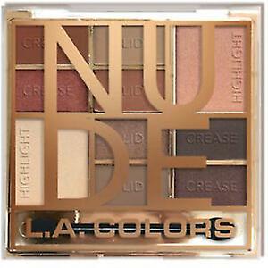 L.A. Colors eyeshadow paleta nude